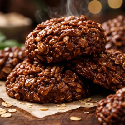 Image of Oatmeal Fudgies No Bake