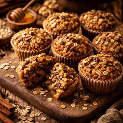Image of Oatmeal Muffins No Flour at All