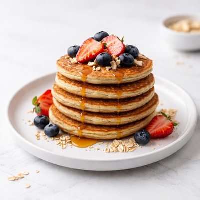 Image of Oatmeal Pancakes No Wheat No Sugar