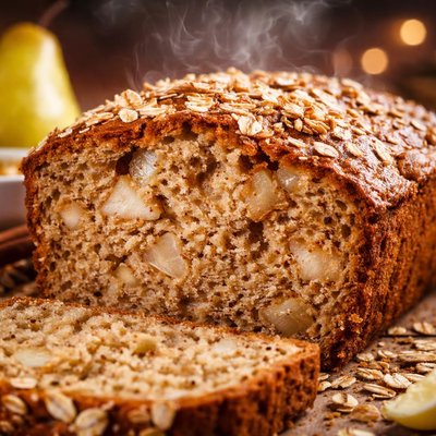 Image of Oatmeal Pear Bread