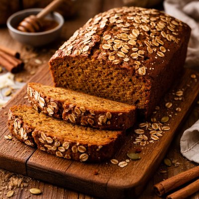 Image of Oatmeal Pumpkin Bread