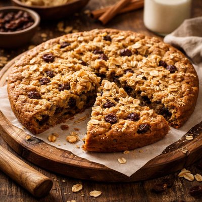 Image of Oatmeal Raisin Cookie Pie I