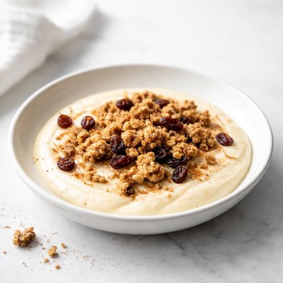 Image of Oatmeal Raisin Cookie Pudding