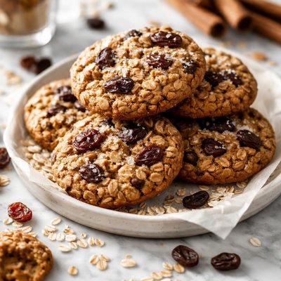 Image of Oatmeal Raisin Cookies for Spooky Girl