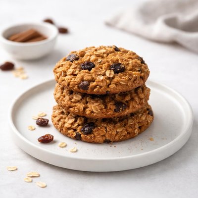 Image of Oatmeal Raisin Spice Cookies in a Jar
