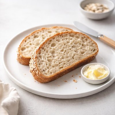 Image of Oatmeal Sourdough Bread for Bread Machine