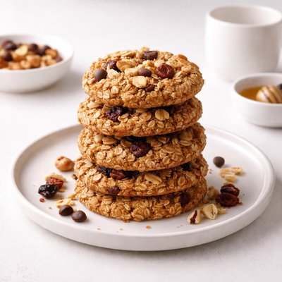 Image of Oatmeal Trail Mix Cookies Breakfast to Go