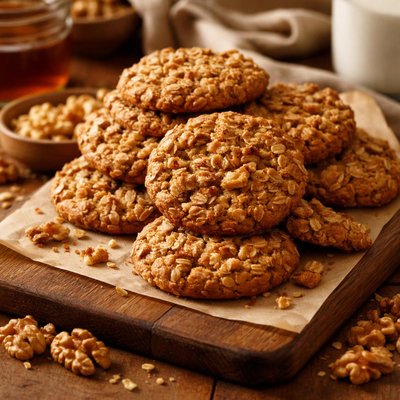 Image of Oatmeal Walnut Cookies