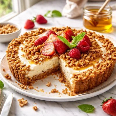 Image of Oats N Honey Granola Pie