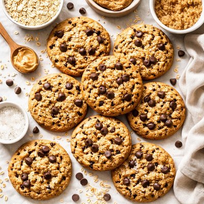 Image of Oaty Chocolate Chip Cookies