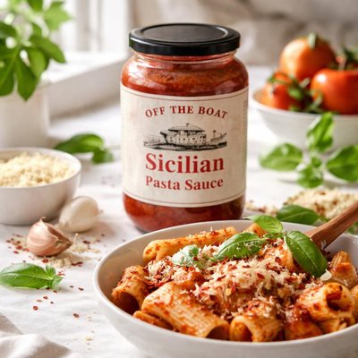 Image of Off the Boat Sicilian Pasta Sauce