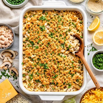 Image of Oh So Creamy Tuna Noodle Casserole