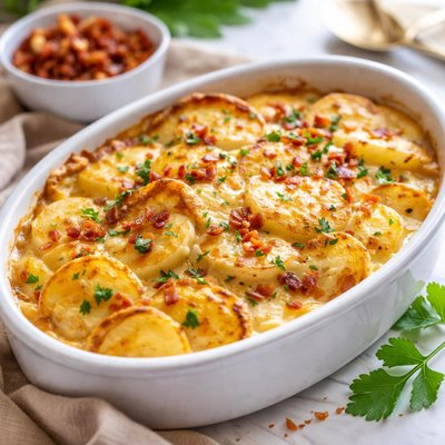 Image of Ohana Cheesy Scalloped Potatoes Walt Disney World