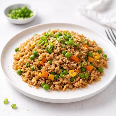Image of Oil Free Oven Fried Rice