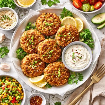 Image of Okara Crab Cakes