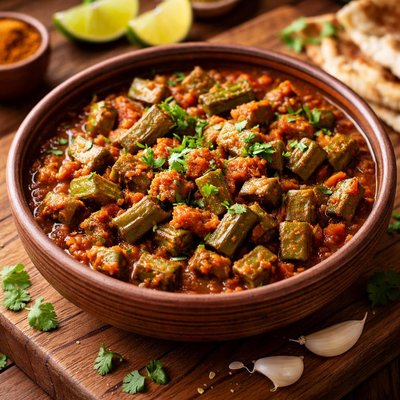 Heart-Healthy Okra Curry Recipe