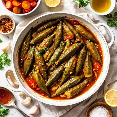 Image of Okra in Oil
