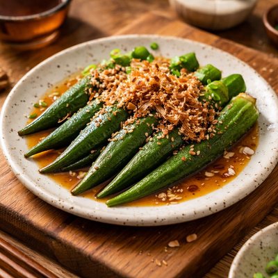 Image of Okra Japanese Style