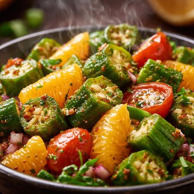 Image of Okra Orange Surprise