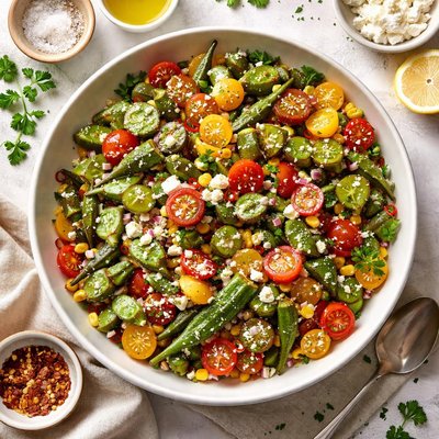 Image of Okra Salad
