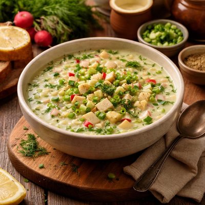 Image of Vegetarian Okroshka