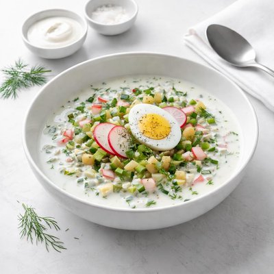 Image of Okroshka Chilled Yogurt Soup