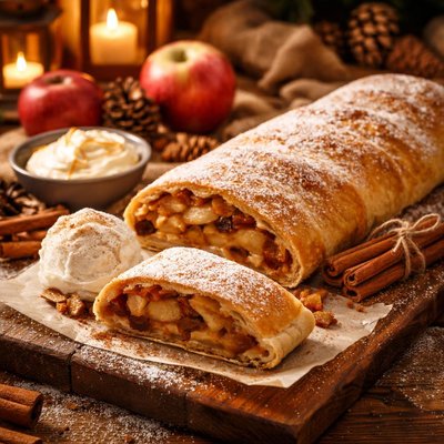 Image of Oktoberfest Apple Strudel