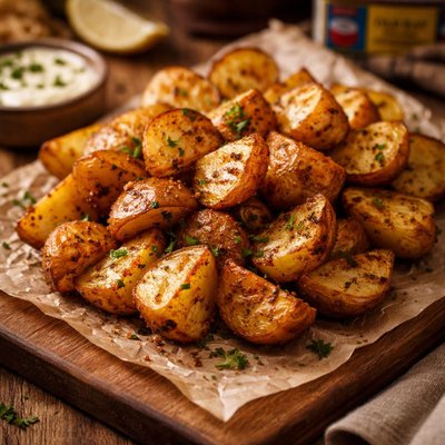 Image of Old Bay Oven Potatoes