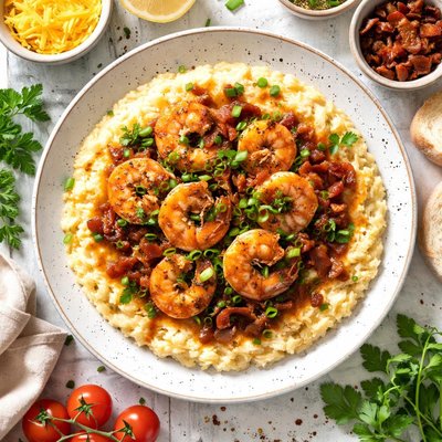 Image of Old Charleston Style Shrimp and Grits