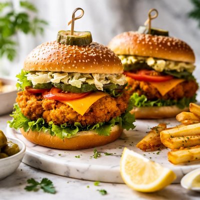 Image of Old Country Chicken Burgers