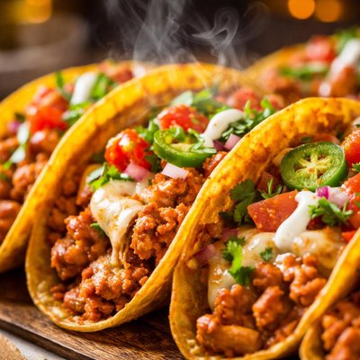 Image of Old El Paso Baked Spicy Chicken Tacos