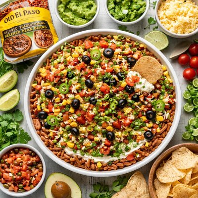 Image of Old El Paso Layered Bean Dip