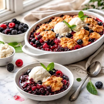 Image of Old Fashion Berry Cobbler