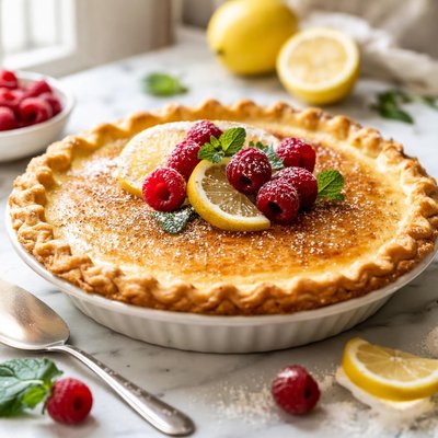 Image of Old Fashion Buttermilk Pie