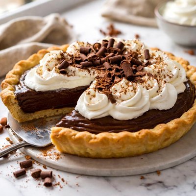Image of Old Fashion Chocolate Pie