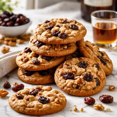 Image of Old Fashion Rum Raisin Cookies