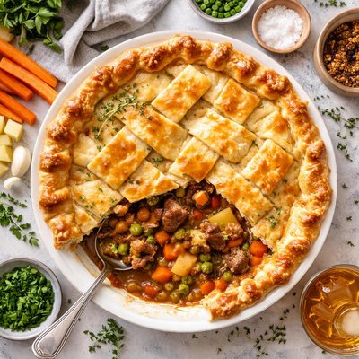 Image of Old Fashioned Beef Pot Pie