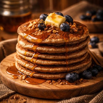 Image of Old Fashioned Buckwheat Pancakes