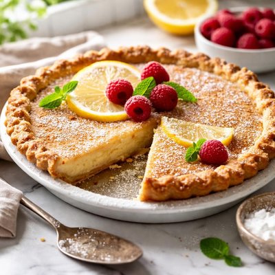 Image of Old Fashioned Buttermilk Pie Ala Nita