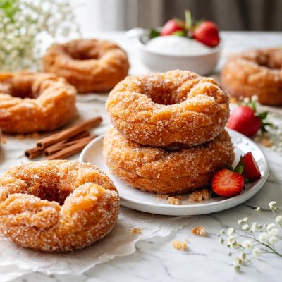 Image of Old Fashioned Cake Doughnuts Donuts