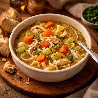 Image of Old Fashioned Chicken Soup Made Easy