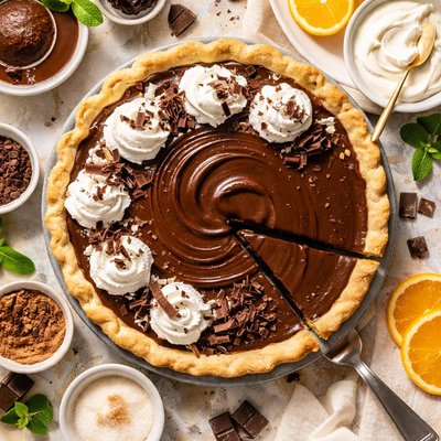 Image of Old Fashioned Chocolate Pie