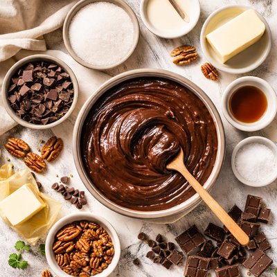 Image of Old Fashioned Cooked Fudge Frosting or Fudge Awesome