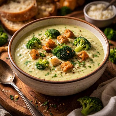 Image of Old Fashioned Cream of Broccoli Soup