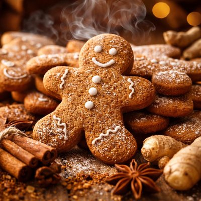 Image of Old Fashioned Gingerbread Cookies