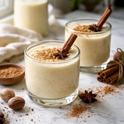 Image of Old Fashioned Homemade Eggnog