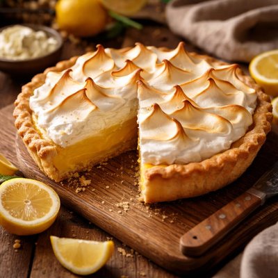 Image of Old Fashioned Lemon Meringue Pie