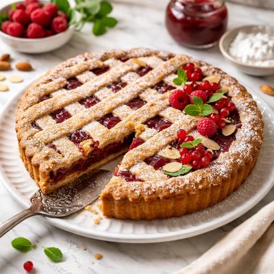Image of Old Fashioned Linzer Torte
