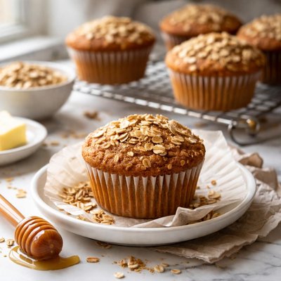 Image of Old Fashioned Oatmeal Muffin
