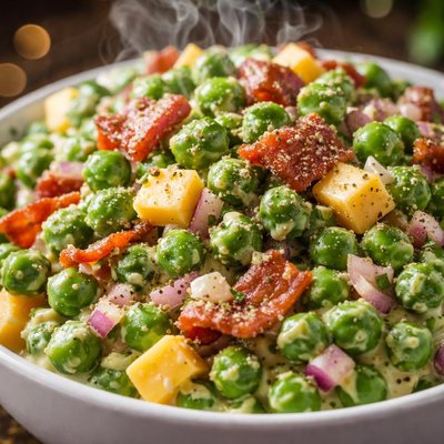 Image of Old Fashioned Pea Salad